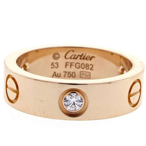 cartier thin love ring|cartier love ring for sale.